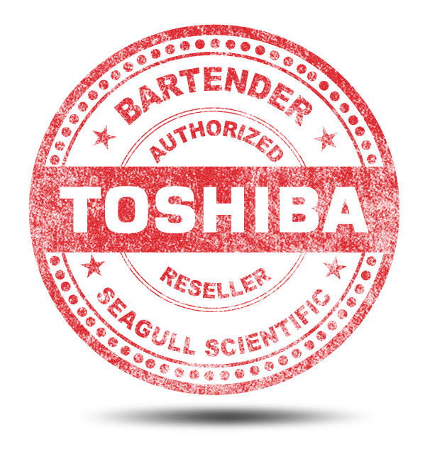 Con su impresora de etiquetas Toshiba obtiene una licencia totalmente operativa de BarTender UltraLite, de forma gratuita.