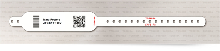 Gama de Pulseras de Identificación Toshiba