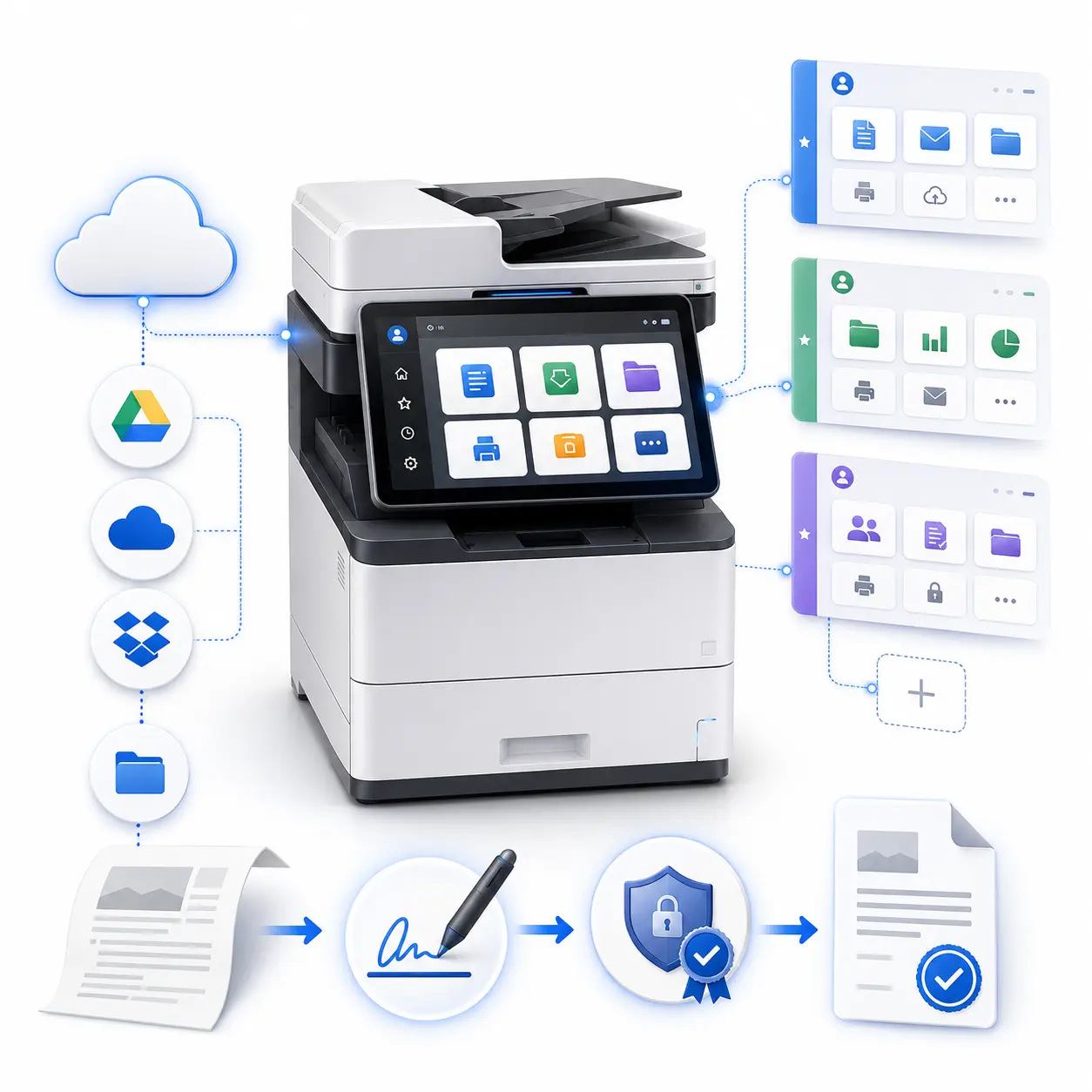Elementos de un MFP como Ecosistema Digital: