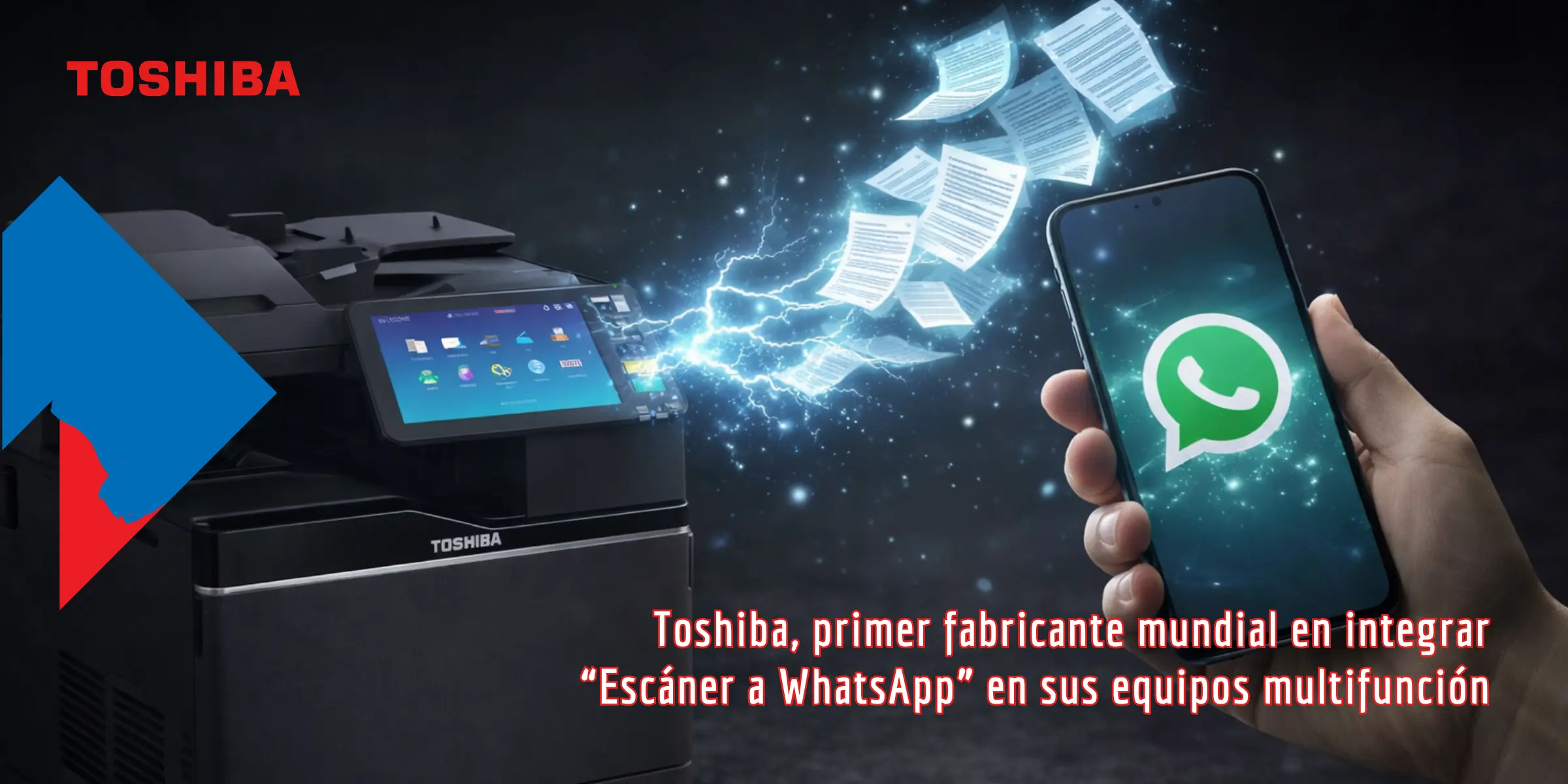 Toshiba revoluciona la gestión documental: se convierte en el primer fabricante mundial en integrar 